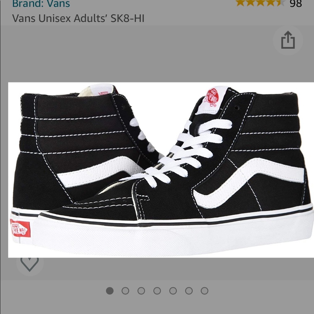 Pre-Owned skate board shoe.